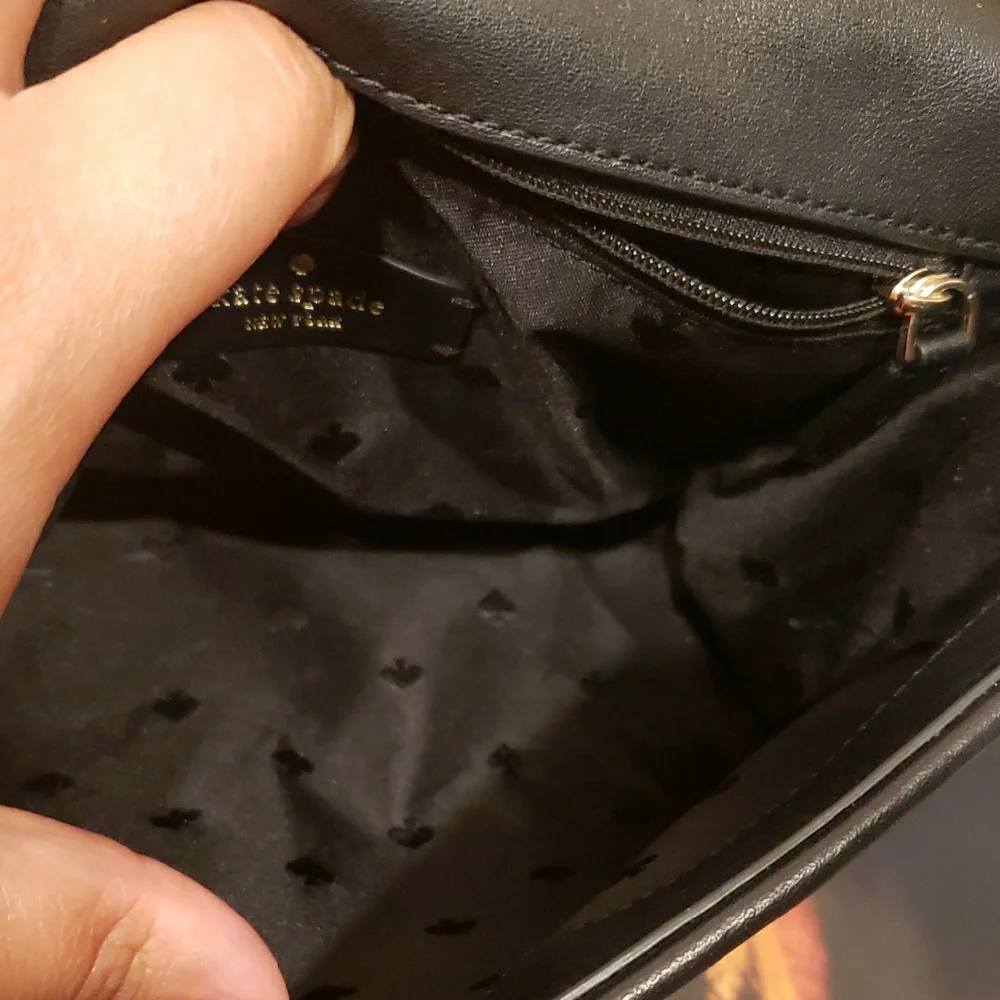 Kate Spade White and Black Polka Dot Crossbody Bag - Picture 12 of 13